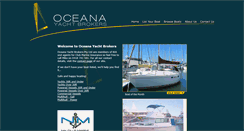 Desktop Screenshot of oceanayacht.com